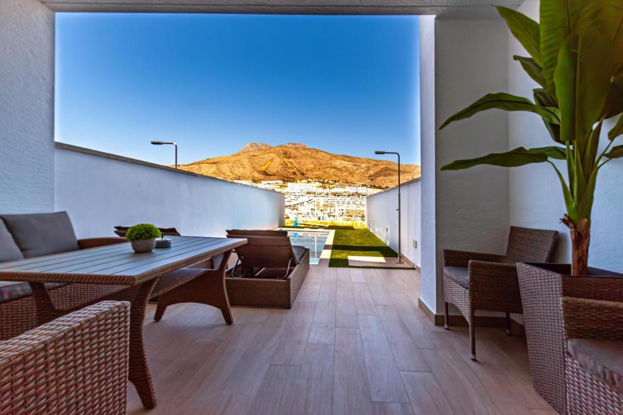 Panoramic Private Pool Home Фінестрат Екстер'єр фото